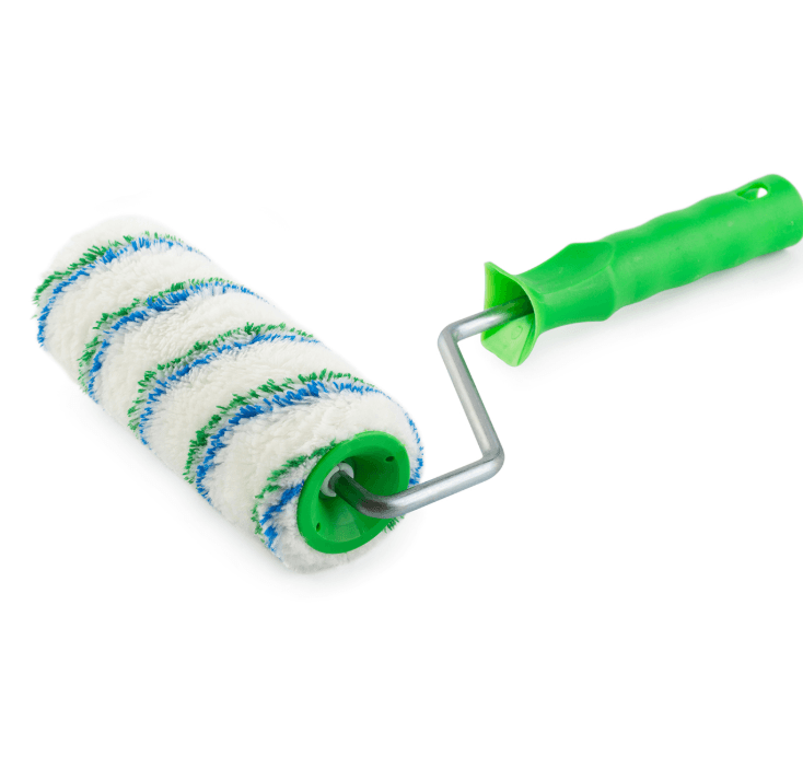 Валик "Мастер" сине-зеленый, для работ по дереву  180 х 48 х 8мм, в/в 12мм, полиамид, Акор (шт)