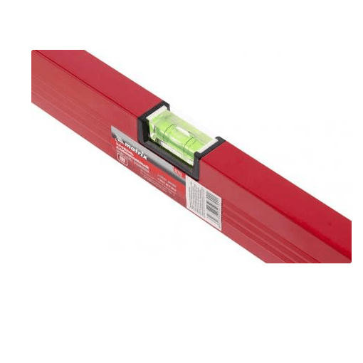Уровень алюминиевый,Matrix 3 глазка красный.линейка 800мм