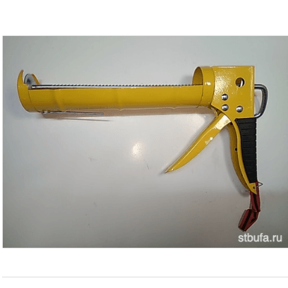 Пистолет для герметика ВОЛГА оранж. полукорп,усилен. Profi 310мл 5638Г (шт)