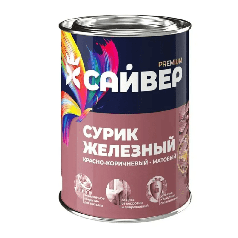 Сайвер Сурик железный алкидный 1 кг (шт)