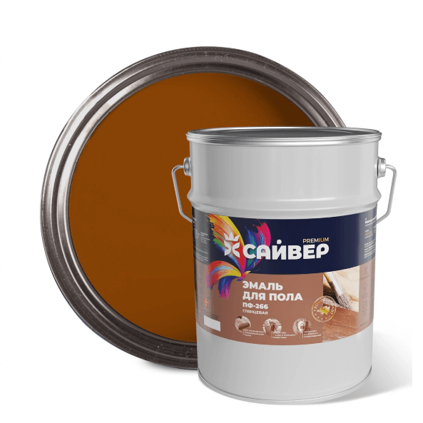 Сайвер эмаль ПФ-266 золотистый 5 кг (шт)