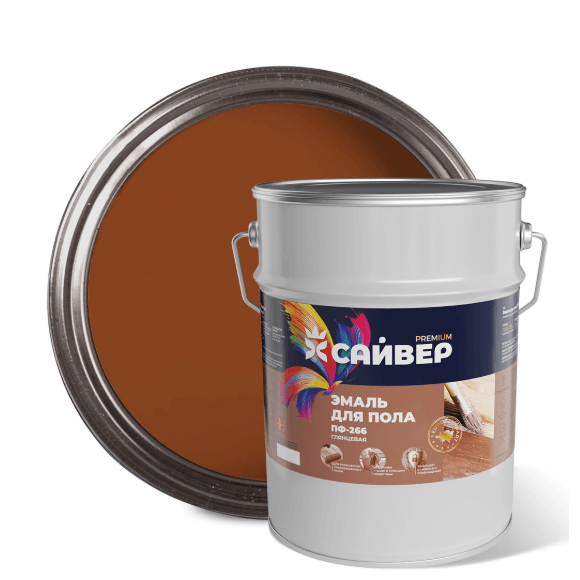 СТАРТ эмаль ПФ-266 золотисто-коричневый 5 кг (шт)