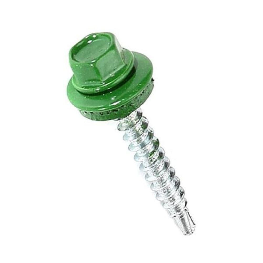 Саморез кровельный цинк  5,5 х 19 RAL 6029 мятно-зеленый (шт)