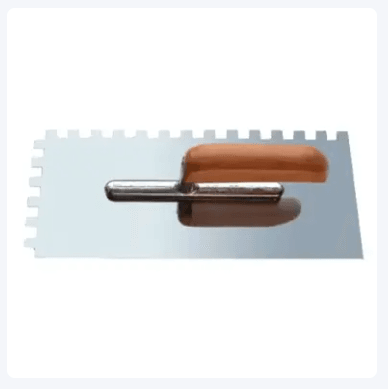 Кельма зубчатая 280*130мм 10*10 нерж сталь 888 (шт.)