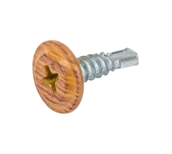 Саморез ПШ Daxmer PRO со сверлом 4,2*25 мм Золотой дуб (шт)