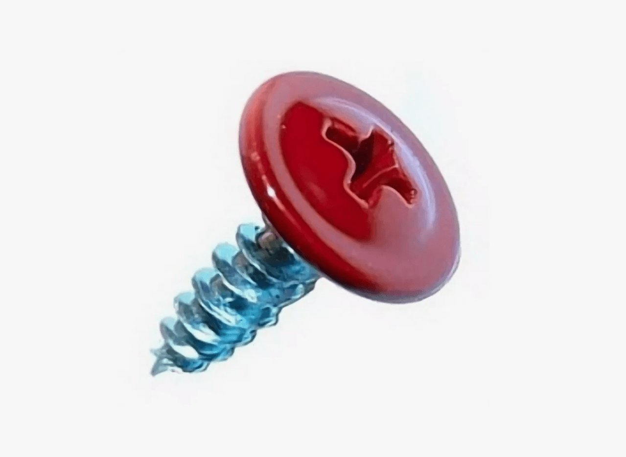 Саморез ПШ острый 4.2*13 мм (3003) Красный рубин (шт)