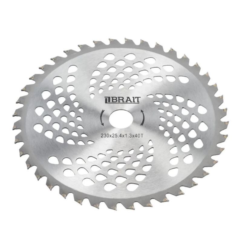 Нож для триммера BRAIT BTB48-1 255*25.4 (48 зубьев, диаметр 255 мм ;с победитовыми напайками) (уп)