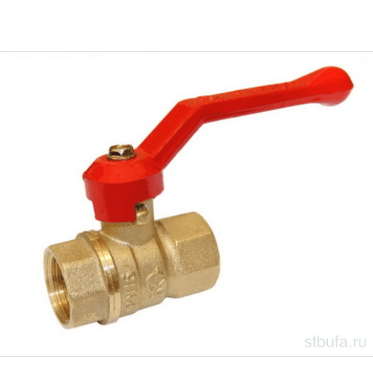 Кран шаровый для воды 1/2 г/г рычаг 11Б27П1 Стандарт 220 DN15 PN40 (шт)
