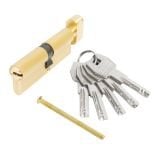 Механизм цилиндровый ключ/ключ СТАНДАРТ Max 90 45*45 SB 5кл мат золото (шт)