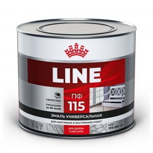 T-line эмаль ПФ-115 белая 5кг./3 (шт)