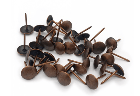 Гвозди декоративные медь  (уп)