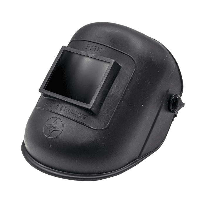Маска сварщика из пластика в сборе со светофильтром, евродизайн, 22-3-004(шт)
