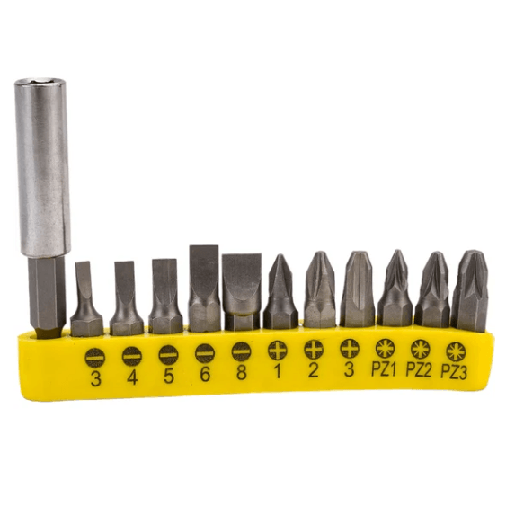 БИБЕР 84941 Набор мини-бит 12 предметов(набор)