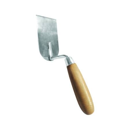 БИБЕР 35402  Кельма штукатурная нерж. сталь дер. рукоятка 80 мм  (шт)