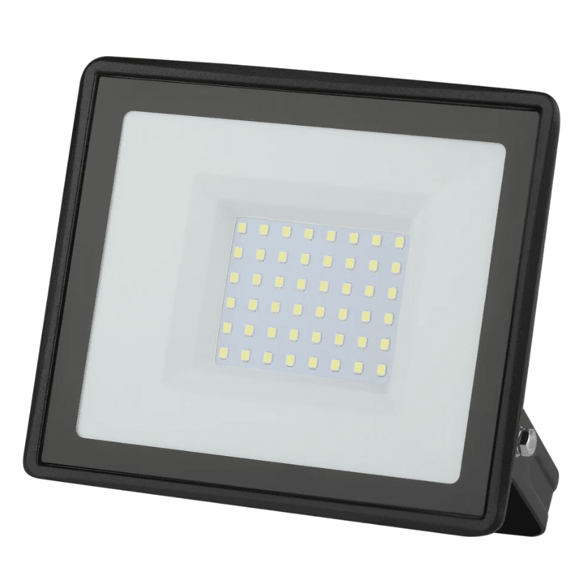 Прожектор ЭРА Светодиод.70В черный IP65. 6500K