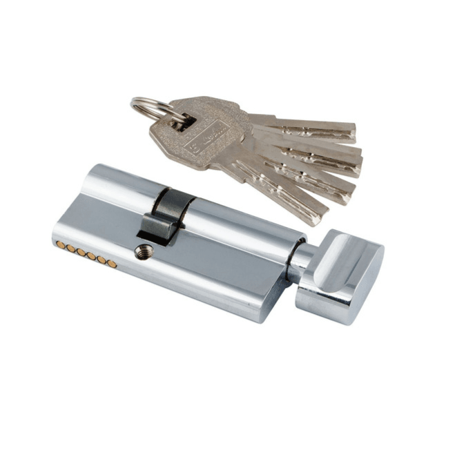 Цилиндровый механизм S-Locked Z-402-B-80(35T/45) хром, к/вертушка (шт)