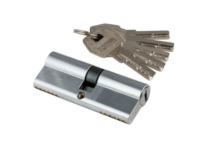 Цилиндровый механизм S-Locked Z-400-B-90(40/50) хром (шт)