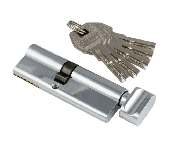 Цилиндровый механизм S-Locked Z-402-B-90(40/50Т) хром, к/вертушка (шт)