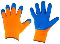 (АРТ-10)Перчатки акриловые с глубоким рельефным латекс. покр.(шт)