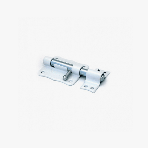 Шпингалет  85 мм ЗТ2-85 полимер белый. (шт)