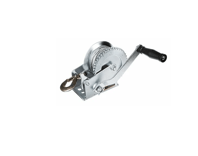 Лебедка ручная ТRТ 1101С (металлический трос) 450 кг, длина троса 10 м ЕРМАК (737-009)