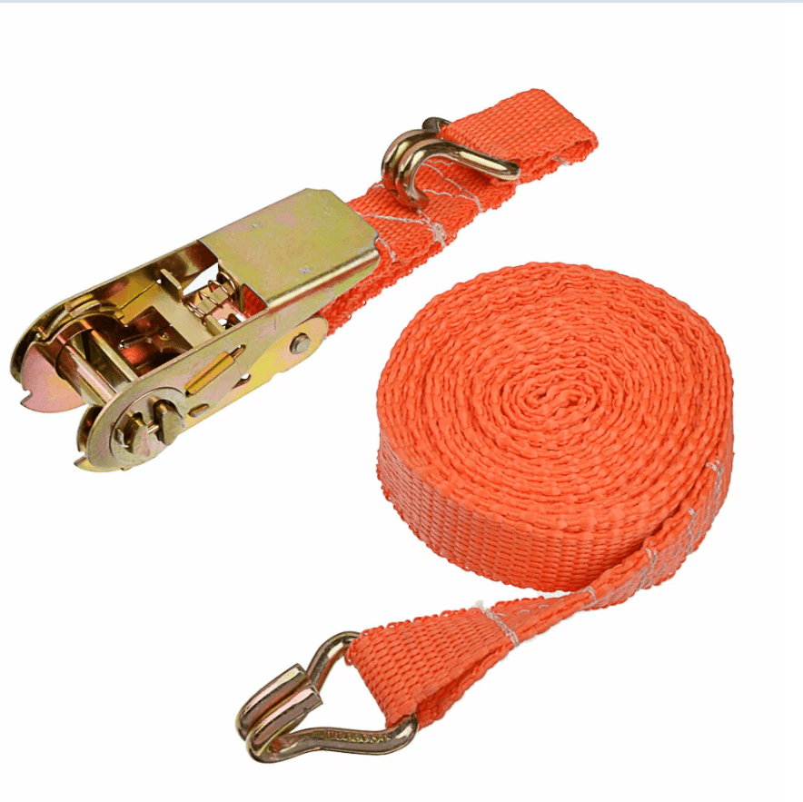 Стяжка груза с храповиком 110 мм, 4м ширина ленты 25 мм 500/900 кг NEW GALAXY,(746-037)