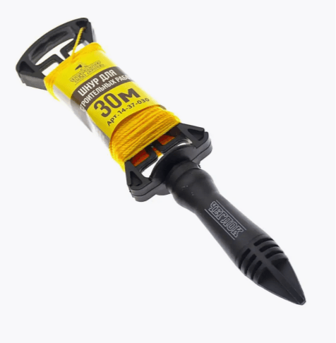 Шнур разметочный для строительных работ на катушке  30м, ЧЕГЛОК (м)