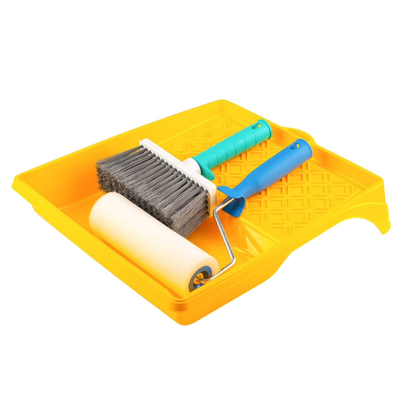 Набор "для обоев" 180 х 40 х 6мм, в/в 10мм, поролон, ванночка 370х340мм, кисть макловица 140х50мм, А