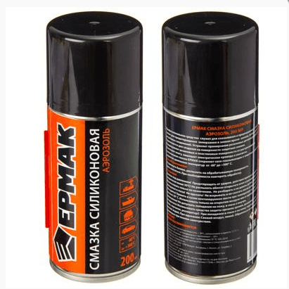 Смазка силиконовая аэрозоль 200мл ЕРМАК (3/9)
