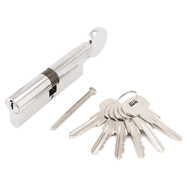 Механизм цилиндровый ключ/верт АЛЛЮР А.G  90-6К СР хром ш.к 7946 (шт)