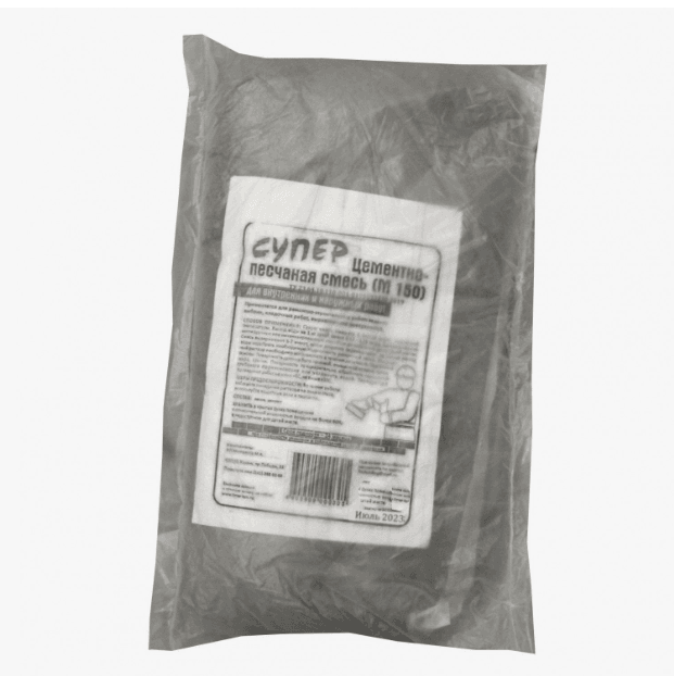 Цементно-песчаная смесь М-150 5 кг.