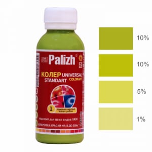 ПалИж паста колер. унив. № 01 лимонно-желтый 100 ml./6