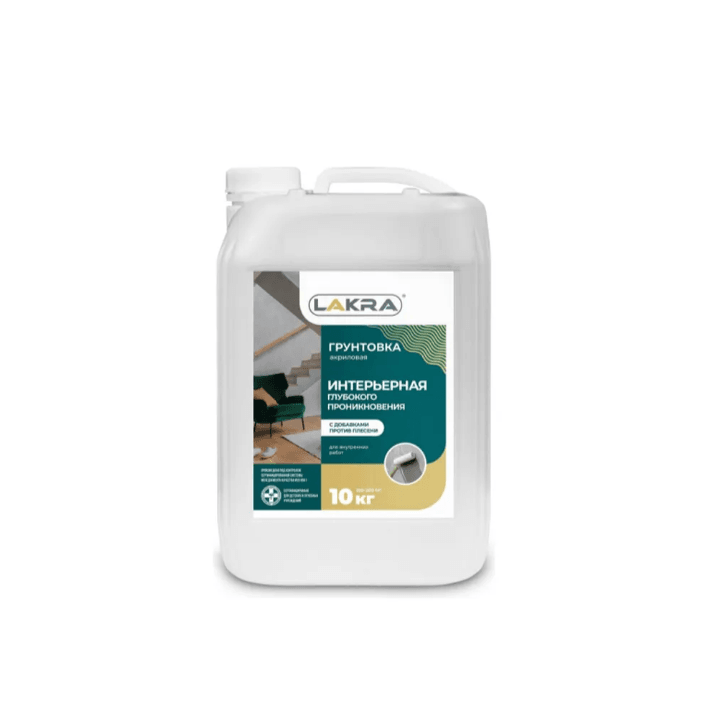 ЛАКРА грунт Интерьерный 10 кг./2/60