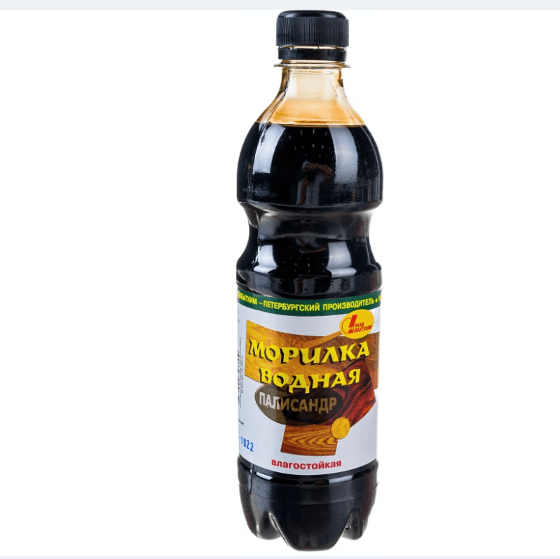 Морилка ВОДНАЯ палисандр 0,5 л. ПЭТ/12