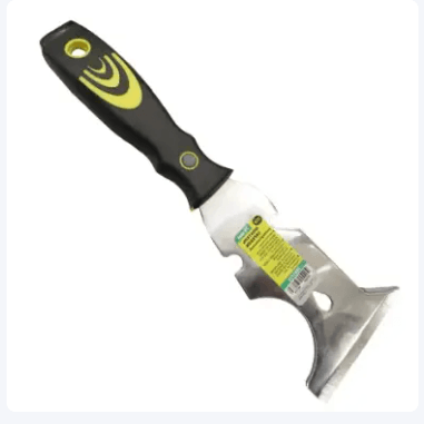 Шпатель многофункциональный 75мм нерж стали резино-пласт ручка 3091770 (шт)