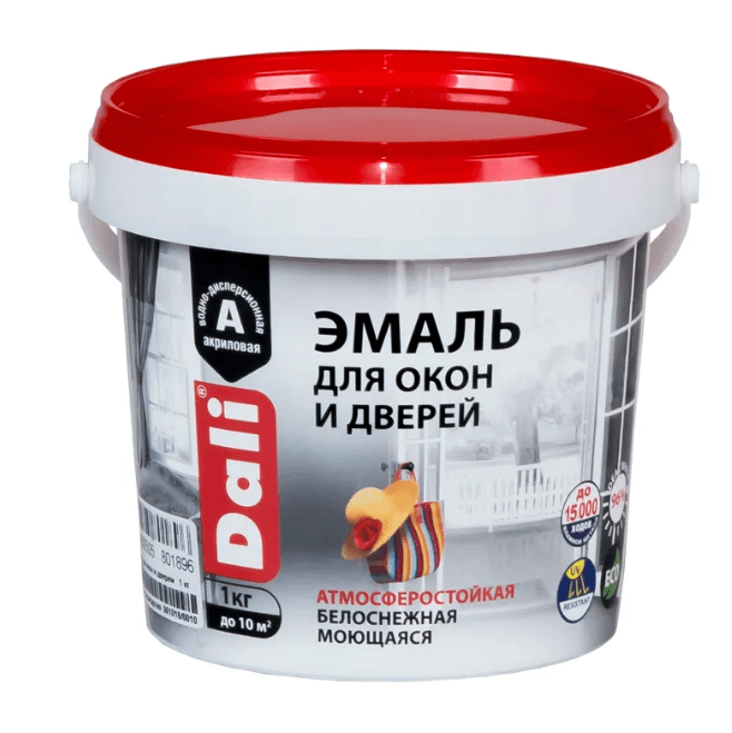 DALI эмаль для окон и дверей п/мат 1кг./6