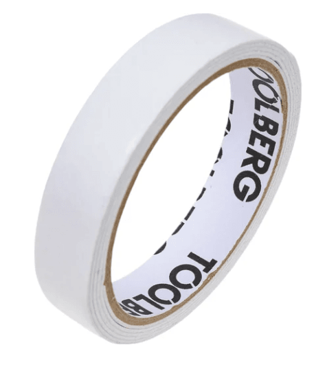 Двусторонняя клейкая лента на вспен. основе 19мм*1,5м TOOL BERG(шт)