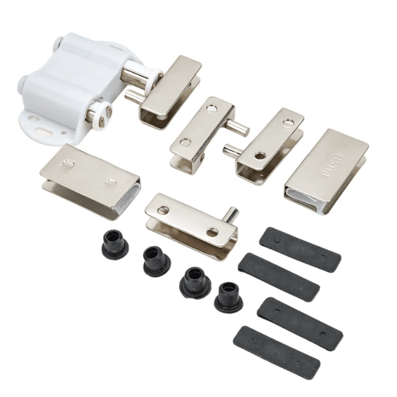 Петля для 2х стекл.дв/хром (2пет.+2руч+магнит с лифтом) (шт)