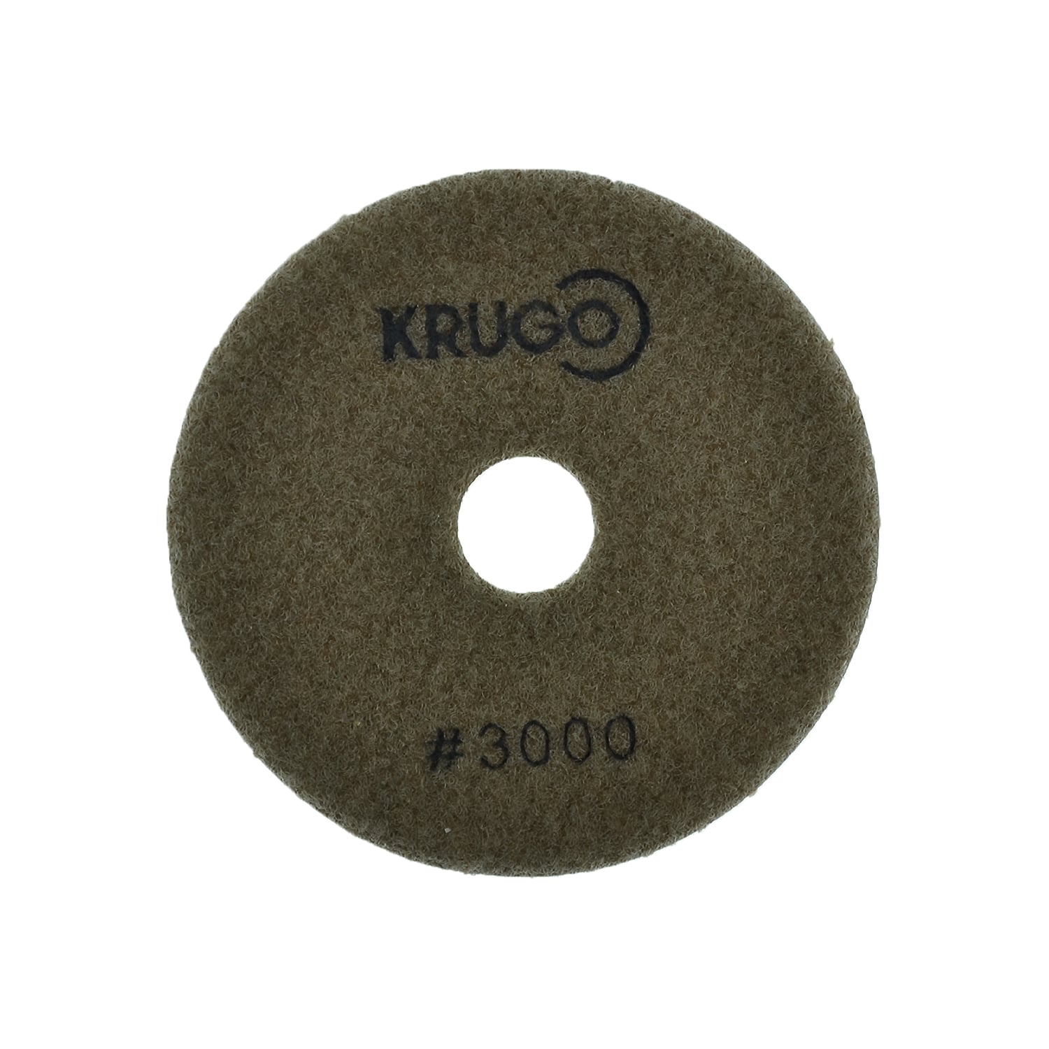 Алмазный гибкий шлиф. круг (черепашка), МОКРЫЙ 100мм Р3000,KRUGO(PPW043000) (шт)