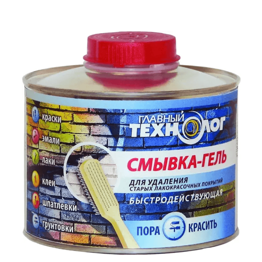 Главный технолог Смывка-гель банка 0,6 кг /6