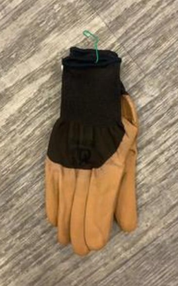 Перчатки нейлон полный всепен.нетрил. облив черно-коричневые ЛЕТО (пар)