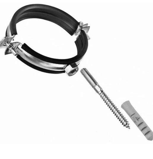 Хомут сантехнический, шпилька+дюбель, 1 1/2", диаметр 47-53м, (шт.)