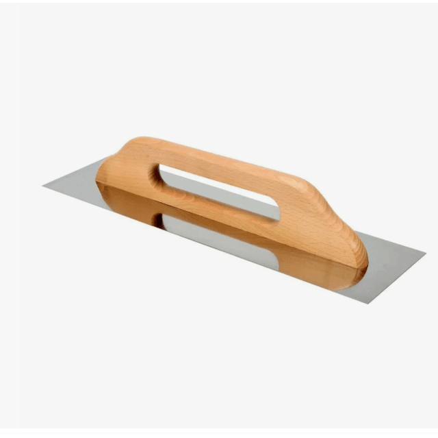 Гладилка нерж. сталь дер. рукоятка 130х480 мм БИБЕР 35301