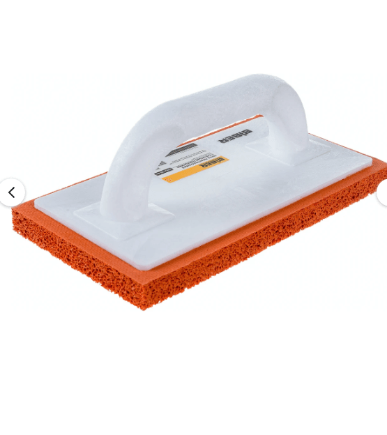 Терка пластм. с губчатым покрыт. 250х130мм БИБЕБ 35502