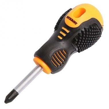 Отвертка REXANT крестовая 2-х коп.рук, PH2 х40 мм,