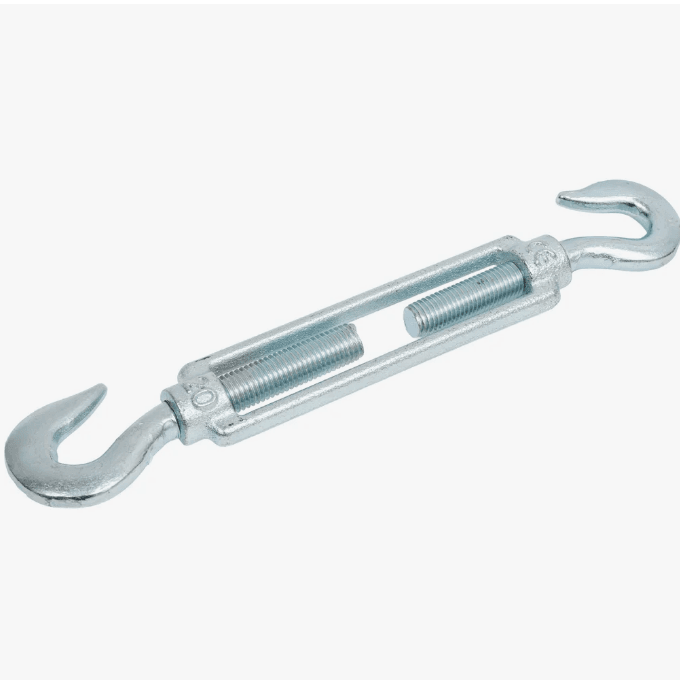 Талреп  крюк-крюк ,DIN 1480, цинк М 6 (40 шт)