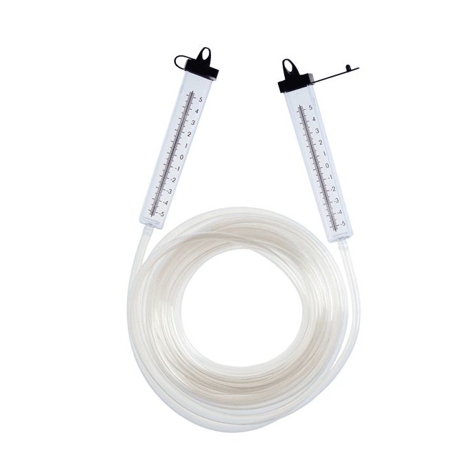 Уровень строительный, водяной 20м внутр. диам.6мм, школа колбы 100мм