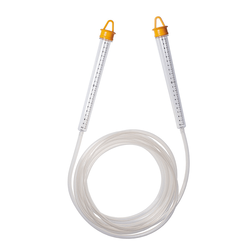 Уровень строительный, водяной "Мастер"15м внутр. диам.8мм, школа колбы 200мм