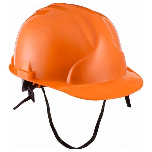 Каска строительная защитная оранжевая