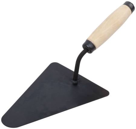 Кельма бетонщика "Треугольник"окрашен. сталь дерев. усилин. сталь 200х150мм, (шт.)